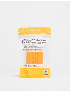 Pastilla de jabón para el rostro con vitamina C y cafeína de Carbon Theory-Sin color