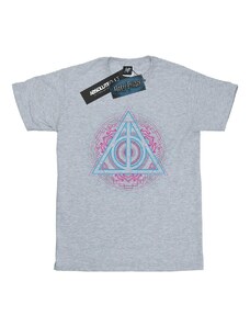 Harry Potter Camiseta manga larga Neon Deathly Hallows