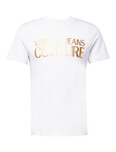 Versace Jeans Couture Camiseta oro / blanco