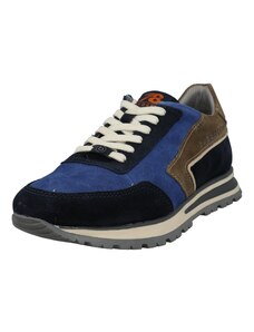 bugatti Zapatillas deportivas bajas 'Philip' azul / marrón / negro
