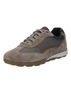 GEOX Zapatillas deportivas bajas 'SNAKE 2.0 C' beige oscuro / marrón / negro