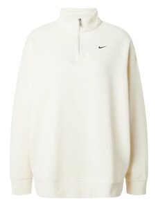 Nike Sportswear Sudadera negro / blanco lana