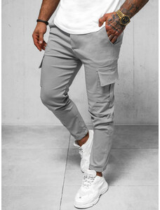 Pantalón chino de hombre gris OZONEE O/1404SP