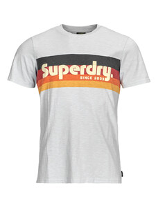Superdry Camiseta CALI STRIPED LOGO T SHIRT