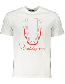 Cavalli Class Camiseta Manga Corta Hombre Blanco