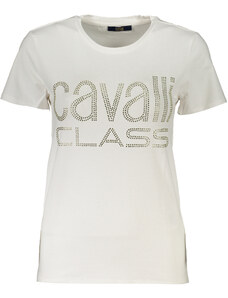 Camiseta Manga Corta Mujer Cavalli Class Blanco