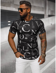Camiseta de hombre negras OZONEE O/T6482