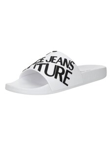 Versace Jeans Couture Zapatos abiertos negro / blanco
