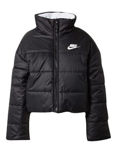 Nike Sportswear Chaqueta de invierno negro / blanco