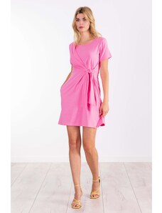 Vestido rosa corto anudado LolitasyL