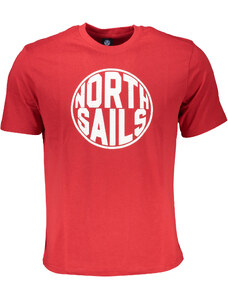 Camiseta Manga Corta Hombre North Sails Roja