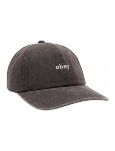 Obey Gorra Pigment lowercase 6 panel stra