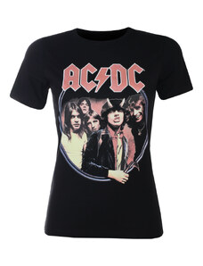 Camiseta para mujer AC/DC - Autopista To Hell Círculo - ROCK OFF - ACDCTS104LB