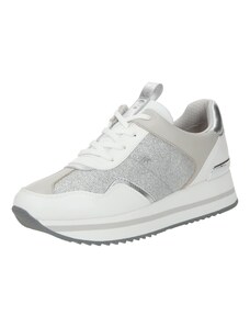 MICHAEL Michael Kors Zapatillas deportivas bajas 'RAINA' gris / gris claro / plata / blanco