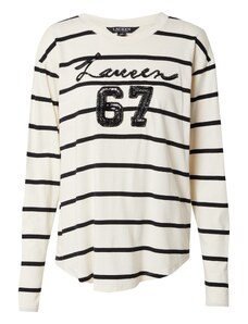 Lauren Ralph Lauren Camiseta 'BELKIS' marfil / negro