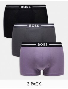 Pack de 3 calzoncillos de colores Bold de BOSS bodywear-Multicolor