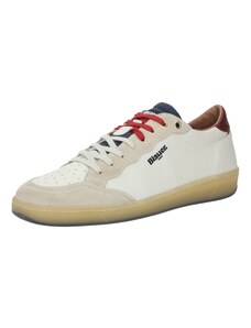 Blauer.USA Zapatillas deportivas bajas 'MURRAY' beige claro / navy / rojo / blanco