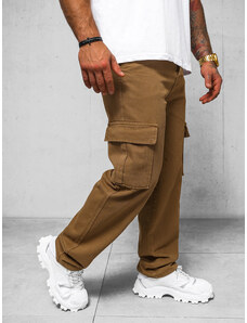 Pantalón de hombre marrón OZONEE DO/4001