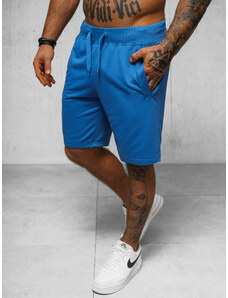 Pantalón corto de hombre de azul OZONEE JS/8K100/16Z