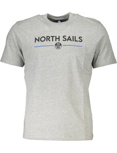 Camiseta Manga Corta Hombre North Sails Gris