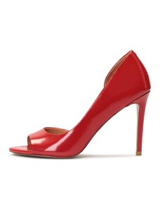 Kazar Zapatos con plataforma rojo