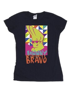 Johnny Bravo Camiseta manga larga Multi Triangles Pop Art