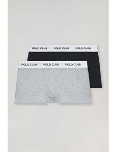 Polo Club Boxer PACK - 2 BOXER UNDERPANTS PC B-G