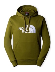 The North Face Jersey Sweatshirt Hooded Light Drew Peak - Forest Olive