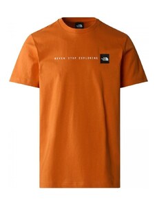 The North Face Tops y Camisetas NF0A87NS M SS NSE TEE-PCO ORANGE