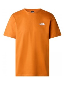 The North Face Tops y Camisetas NF0A87NP M SS BOX NSE TEE-PCO ORANGE