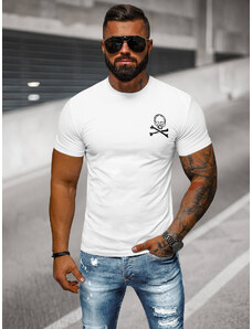 Camiseta de hombre blanco OZONEE NB/MT3066