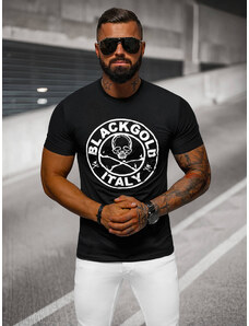 Camiseta de hombre negras OZONEE NB/MT3074