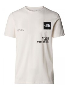 The North Face Tops y Camisetas NF0A882 M FOUDATION COORD.TEE-ZV3 GARDENIA WHITE