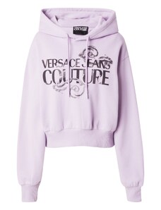 Versace Jeans Couture Sudadera lila / negro