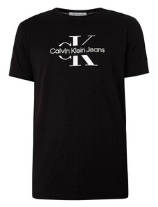 Calvin Klein Jeans Camiseta Camiseta Con Contorno Perturbado