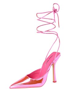 Public Desire Zapatos con plataforma 'VERITY' rosa neón