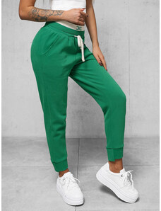 Pantalón de chándal para mujer verde OZONEE O/10658