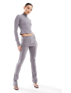 Pantalones grises para yoga de tejido supersuave de Murci (parte de un conjunto)