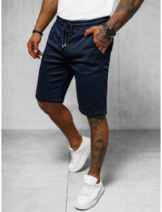 Pantalones cortos chinos de hombre azul marino OZONEE NB/MP0266BS