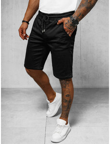 Pantalones cortos chinos de hombre negras OZONEE NB/MP0266N