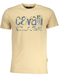 Cavalli Class Camiseta Manga Corta Hombre Beige