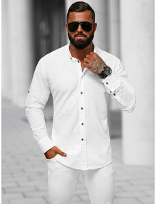 Camisa de hombre blanca OZONEE O/532456