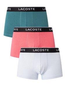 Lacoste Calzoncillos 3 Pack Trunks