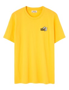 Camiseta Loreak Mendian Marga Fine Yellow