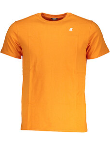 Camiseta Manga Corta Hombre K-way Naranja
