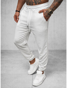 Pantalón de chándal de hombre blancos OZONEE O/K960SP