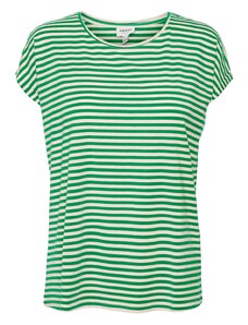 Vero Moda Camiseta Rayas Aware Ava Pristine Bright Green