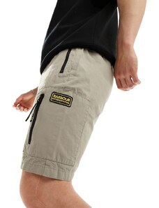 Pantalones cortos cargo color piedra Bolt de Barbour International-Beis neutro