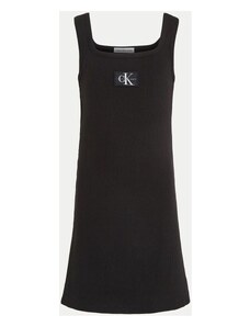 Calvin Klein Jeans Vestidos IG0IG02471 RIB CAGE TANK DRESS-BEH BLACK