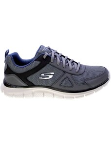 Skechers Zapatillas Sneakers Uomo Grigio/Blue Track Scloric 52631gynv